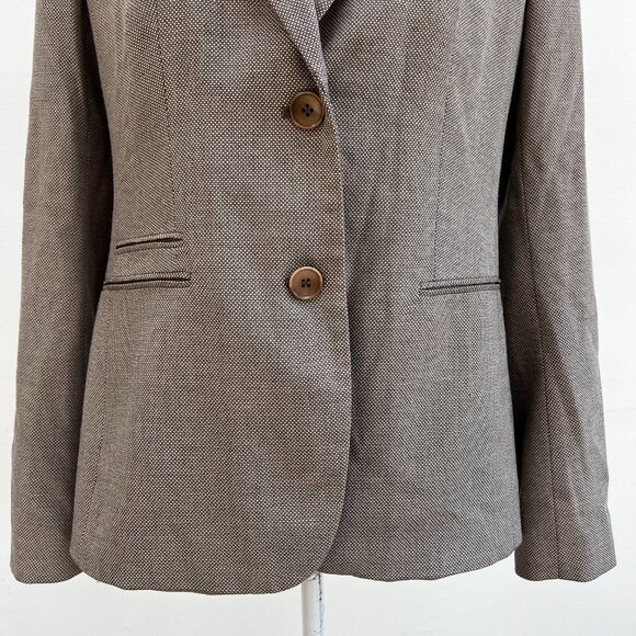 Talbots Classic Woven Menswear Inspired Blazer - Picture 7 of 13